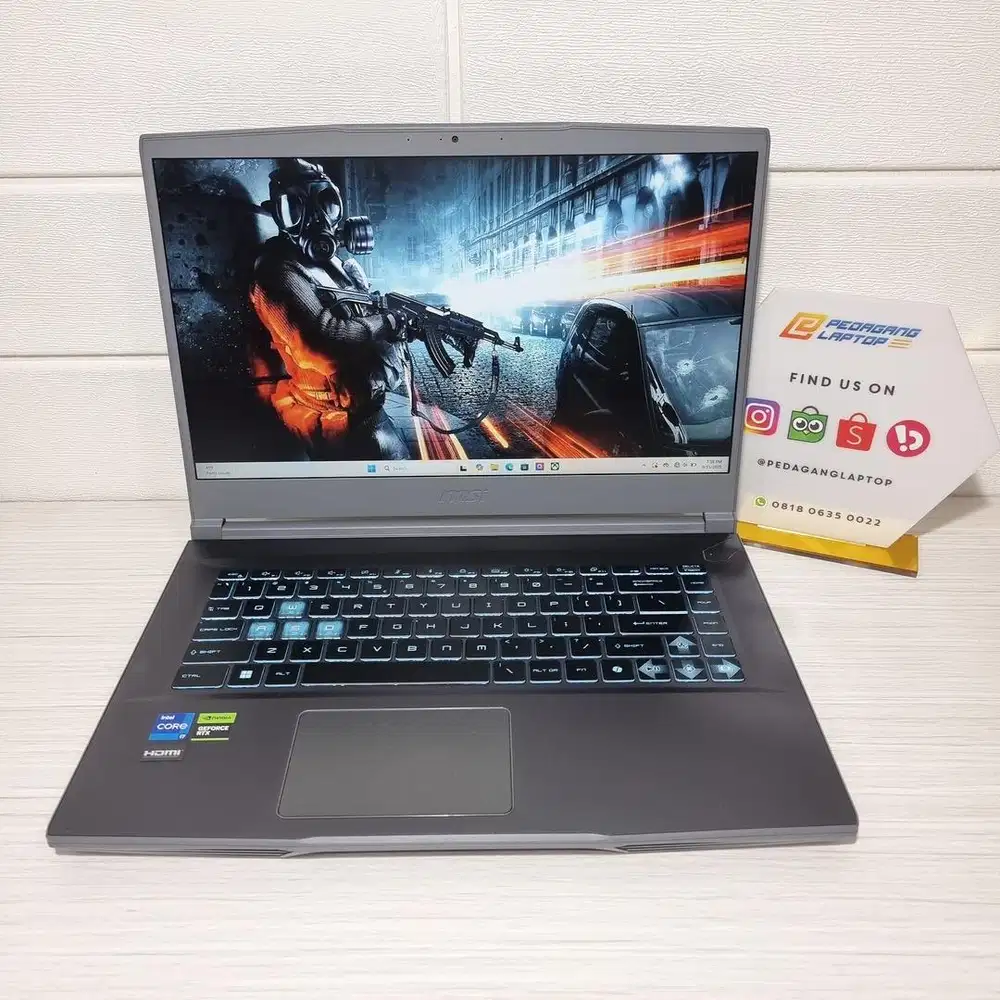 Laptop MSI Thin 15 B12VE Core i7-12650H 8/512GB RTX 4050 144Hz