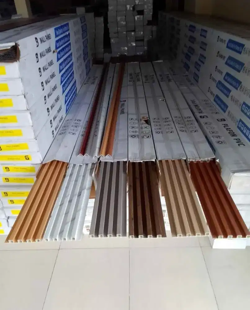 PLAFON PVC MENERIMA ANTAR BAHAN & TERPASANG