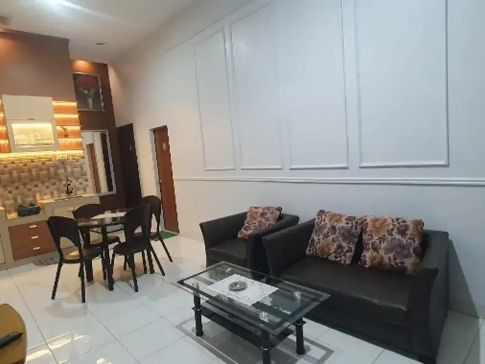 Sewa rumah bulanan pekanbaru  Full Furnitured  TIpe 55 SPA D'KOST