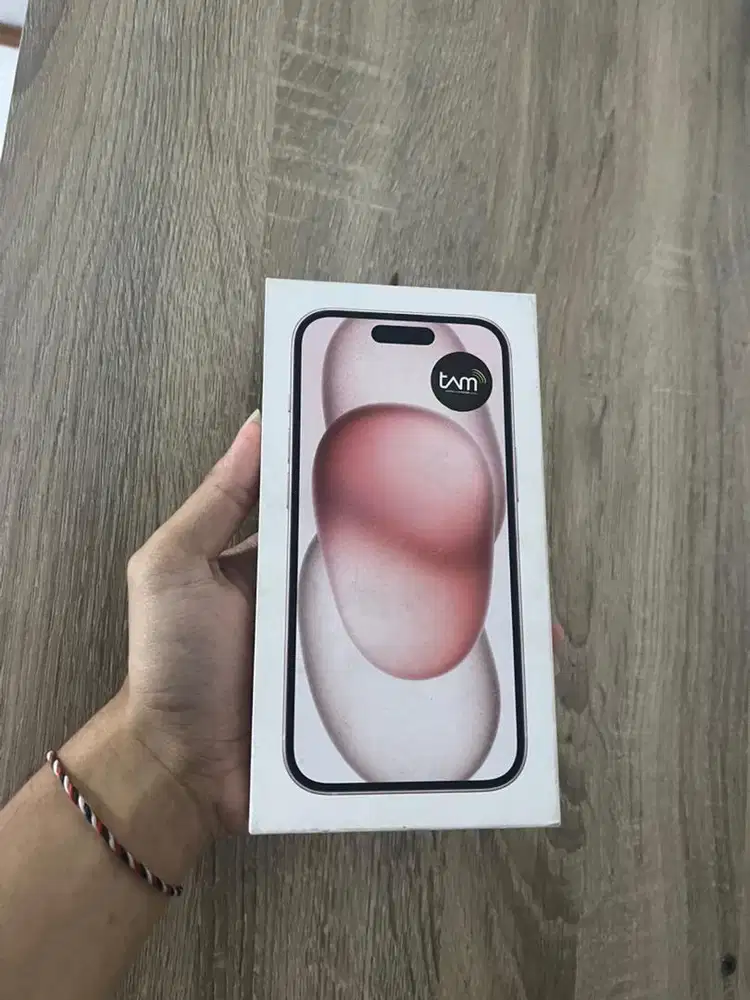 Iphone 15 128 resmi new pink