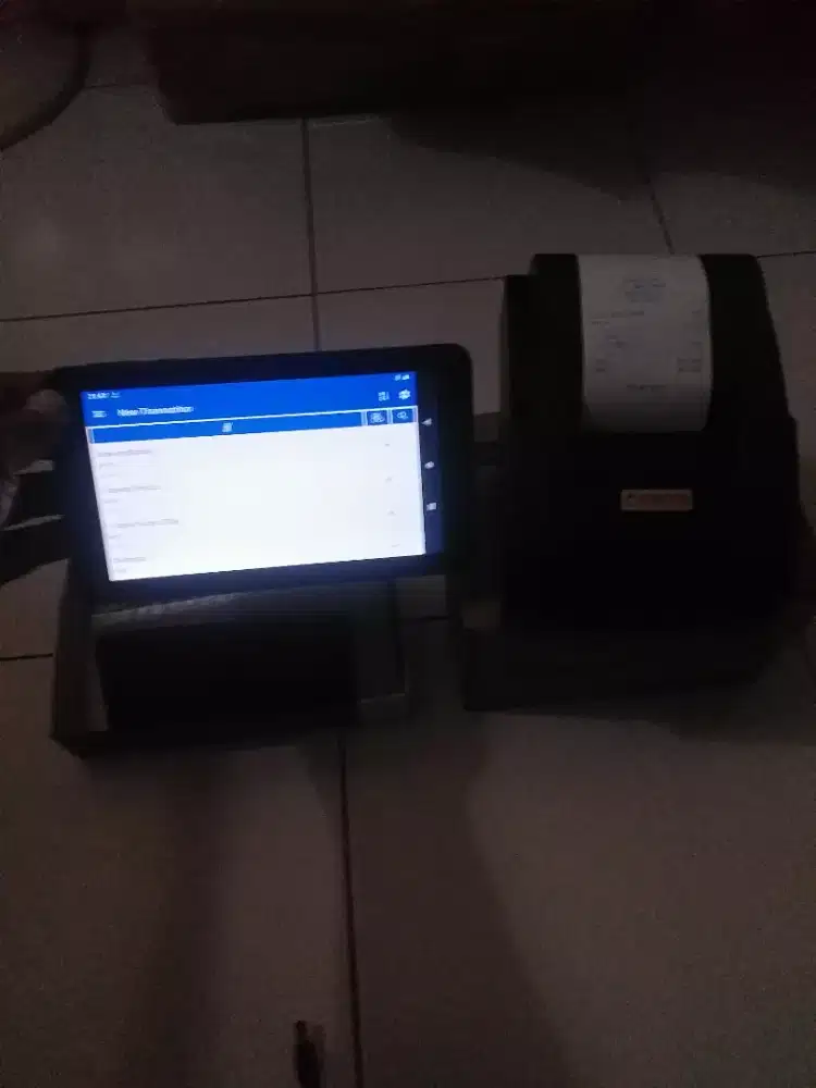Alat kasir tab, printer,scaner