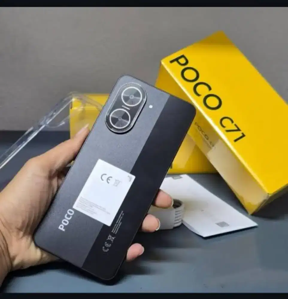 Poco c71mulus baru 3 hari ram 4+4/128gb