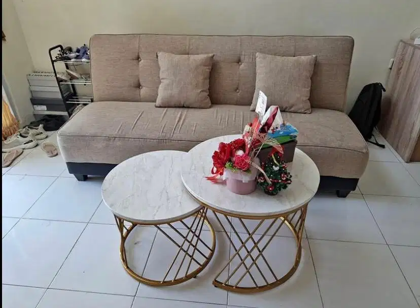 Sofa Bed + Meja