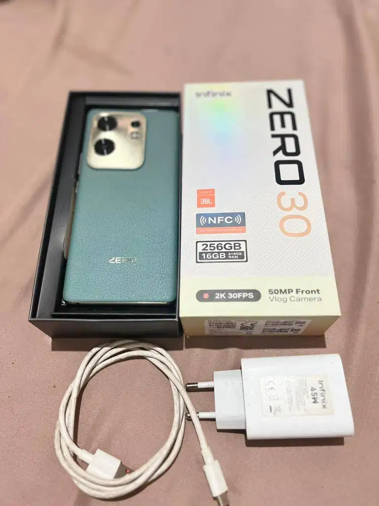 Infinix Zero 30 non Pro 8/256 Fullset Ori
