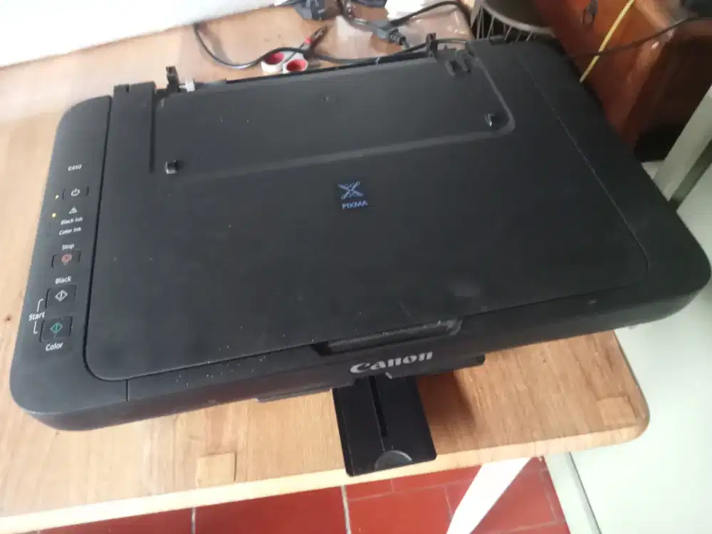 Printer Canon E410 normal, tanpa cartridge