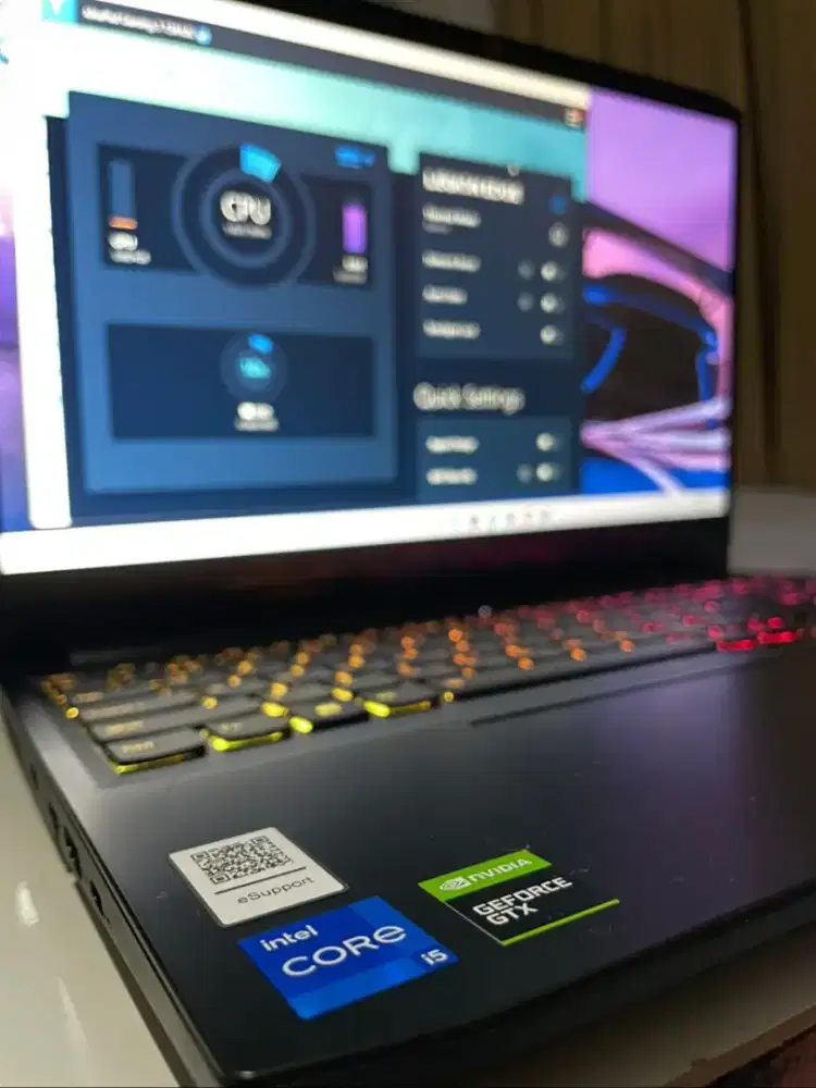 Laptop Lenovo Ideapad Gaming 3 Full Upgrade