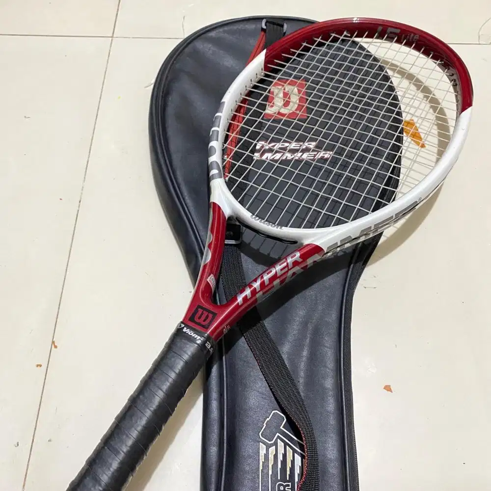 RAKET TENIS WILSON HYPER HAMMER 1.5LITE 251GRAM MULUS LIKENEW ORIGINAL