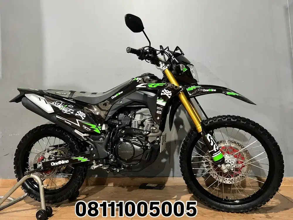 KM 6 RBU KAYA BARU ‼️ HONDA CRF 150 L TH 2023 ISTIMEWA LIKE NEW
