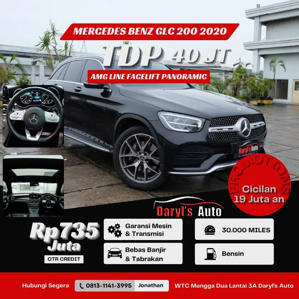 Mercedes Benz GLC 200 AMG Line 2020 Facelift