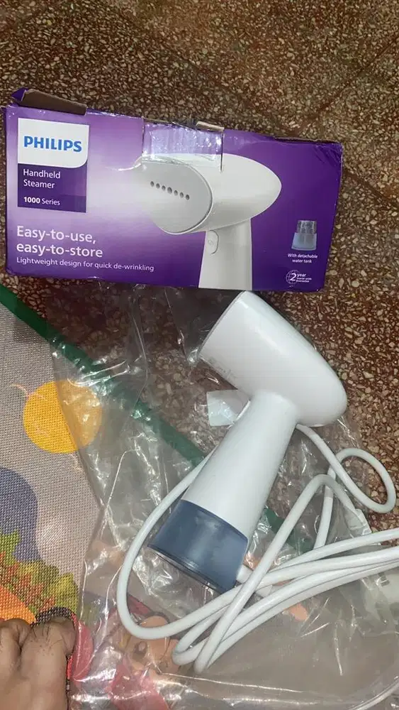 Setrikaan uap philips