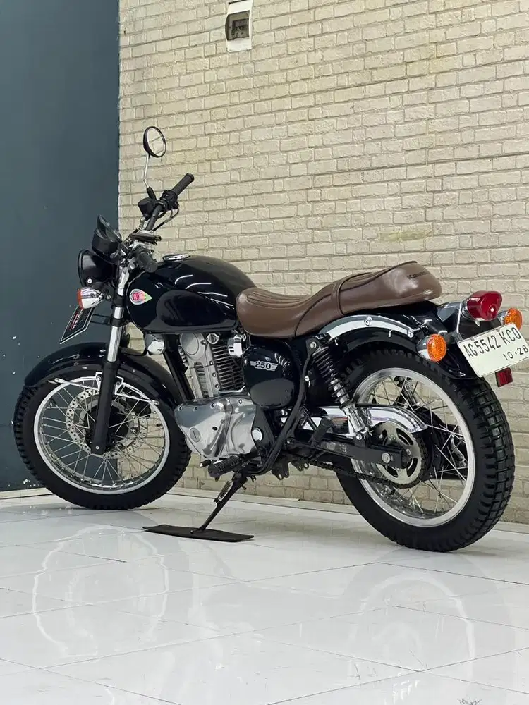 Kawasaki Estrella 250/ W250 2018 Mesin Chroom Limited , Zaky Mustika