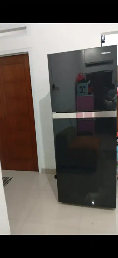dijual kulkas pribadi samsung dua pintu jumbo 450liter