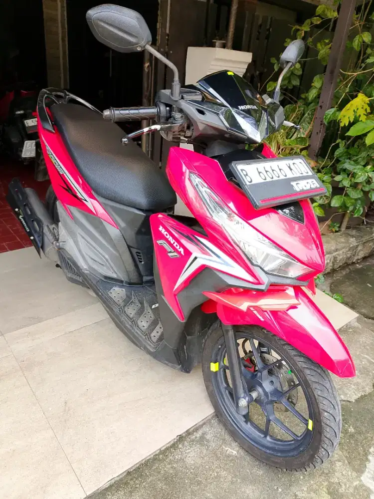 Honda Vario 2016 Jual Santai nomor cantik