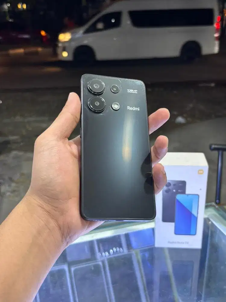 REDMI NOTE 13 Ram 8/256, Kondisi Baru, Lengkap, Bergaransi Resmi.