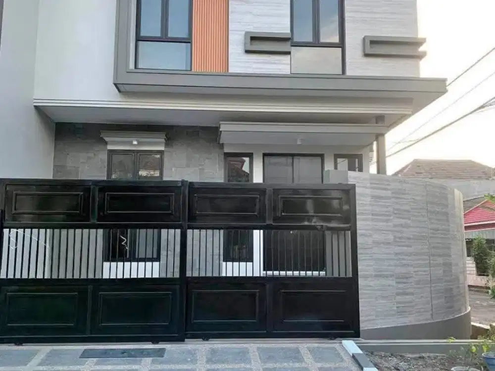 Rumah Baru Gress Hook Nginden Intan Modern Minimalis