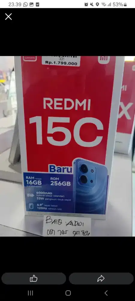 XIAOMI REDMI 15C 8/256 • ATLANTISDAHSYAT