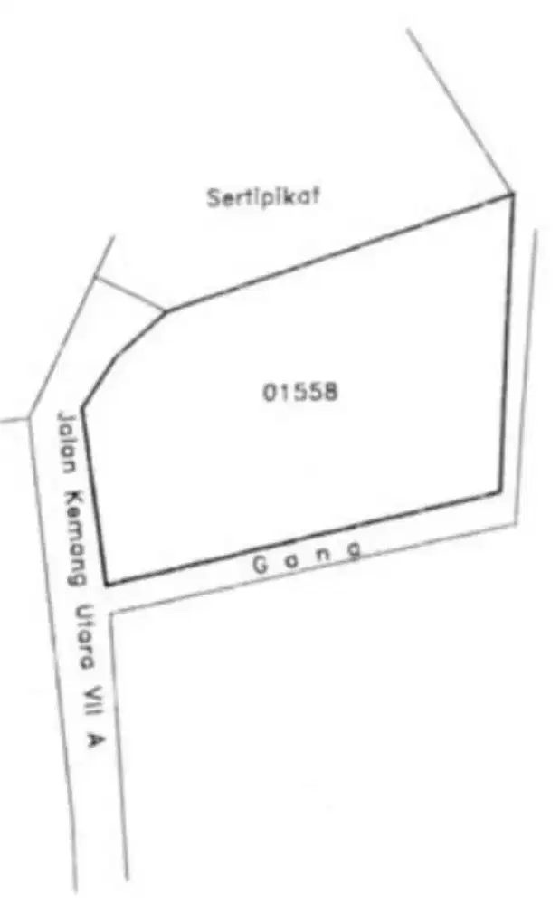 Dijual Murah & Cepat Tanah Kemang Utara Jaksel