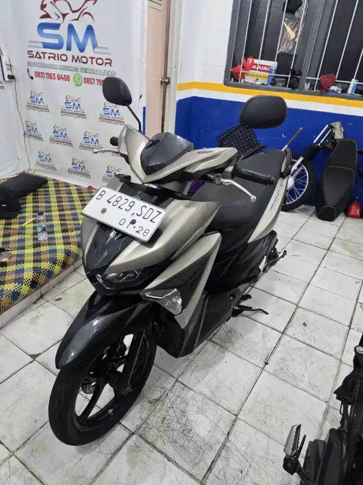 DIJUAL CASH YAMAHA SOUL GT 125 THN 2017 PAJAK OFF SIAP PAKAI