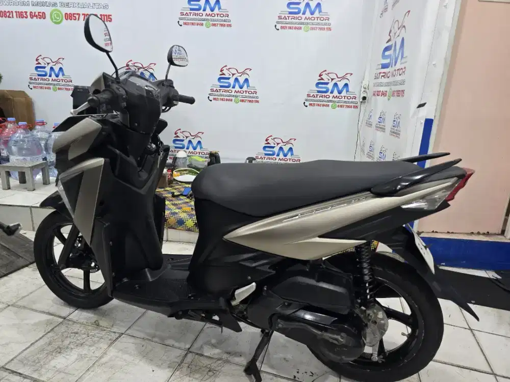DIJUAL CASH YAMAHA SOUL GT 125 THN 2017 PAJAK OFF SIAP PAKAI