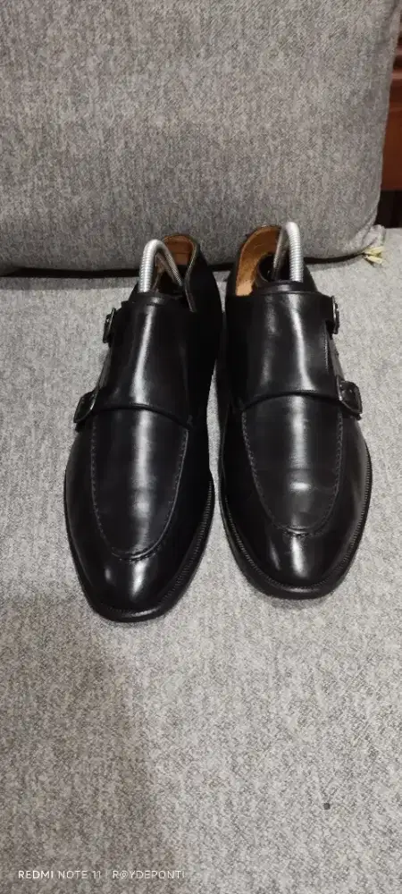 Sepatu Pantofel Monk double straps