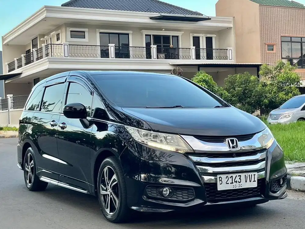 ODYSSEY 2.4 E CVT 2015 HITAM PAJAK PANJANG 10-26 SERVICE RECORD HONDA!