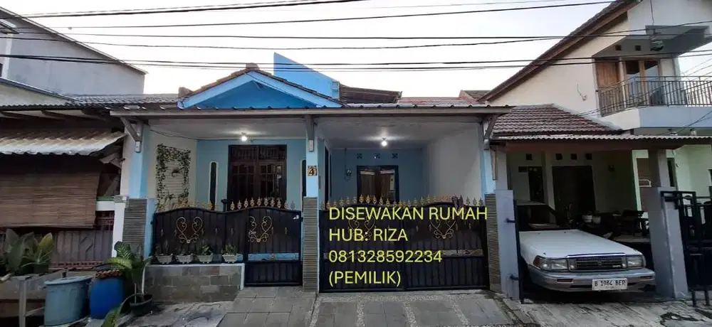 DISEWAKAN RUMAH GRAHA RAYA BINTARO PONDOK JAGUNG 2