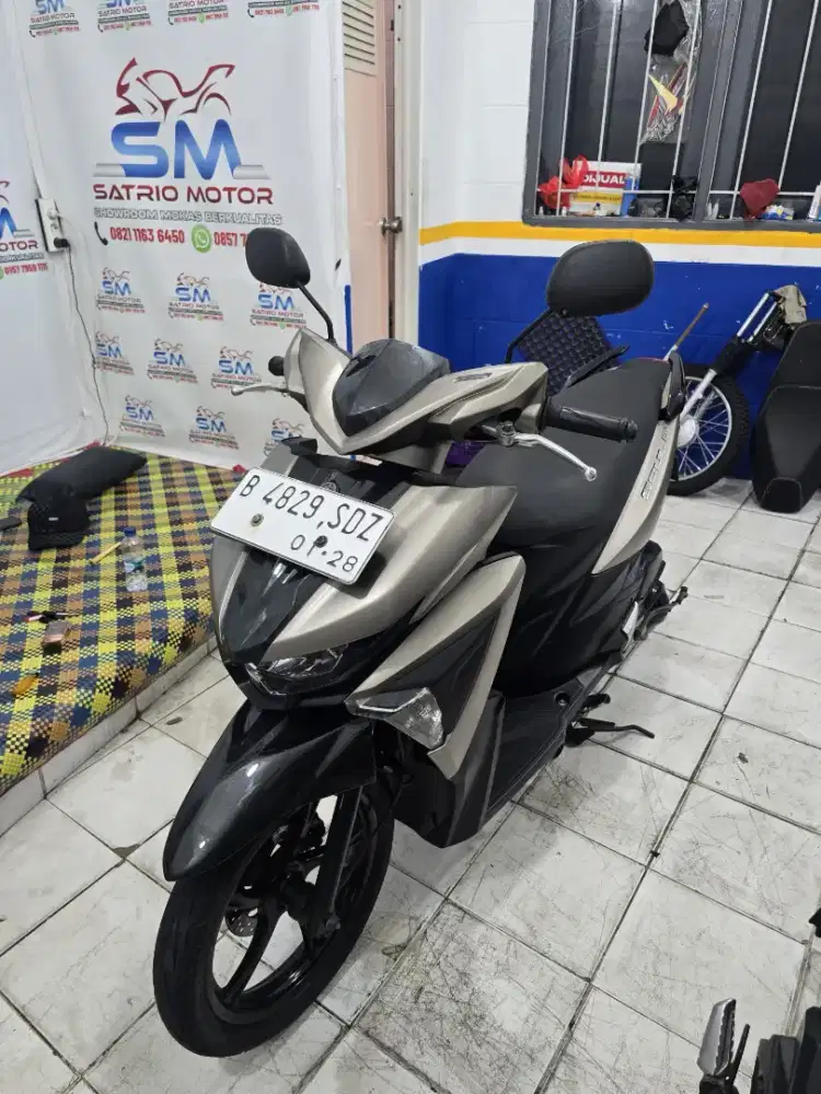 DIJUAL CASH YAMAHA SOUL GT 125 THN 2017 PAJAK OFF SIAP PAKAI