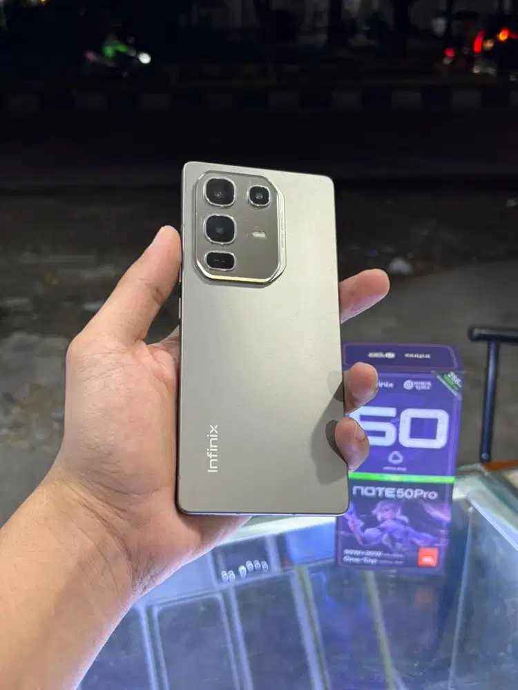 INFINX NOTE 50 PRO Ram 8/256, Kondisi mulus, Lengkap, Bergaransi.
