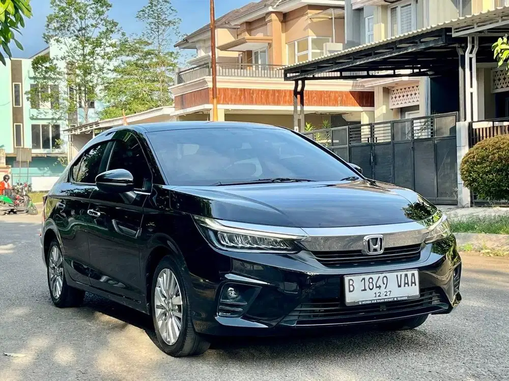 FAVORIT! CITY E AT 2022 HITAM KM 36rb SERVICE RECORD HONDA