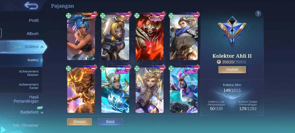Akun mobile legend
