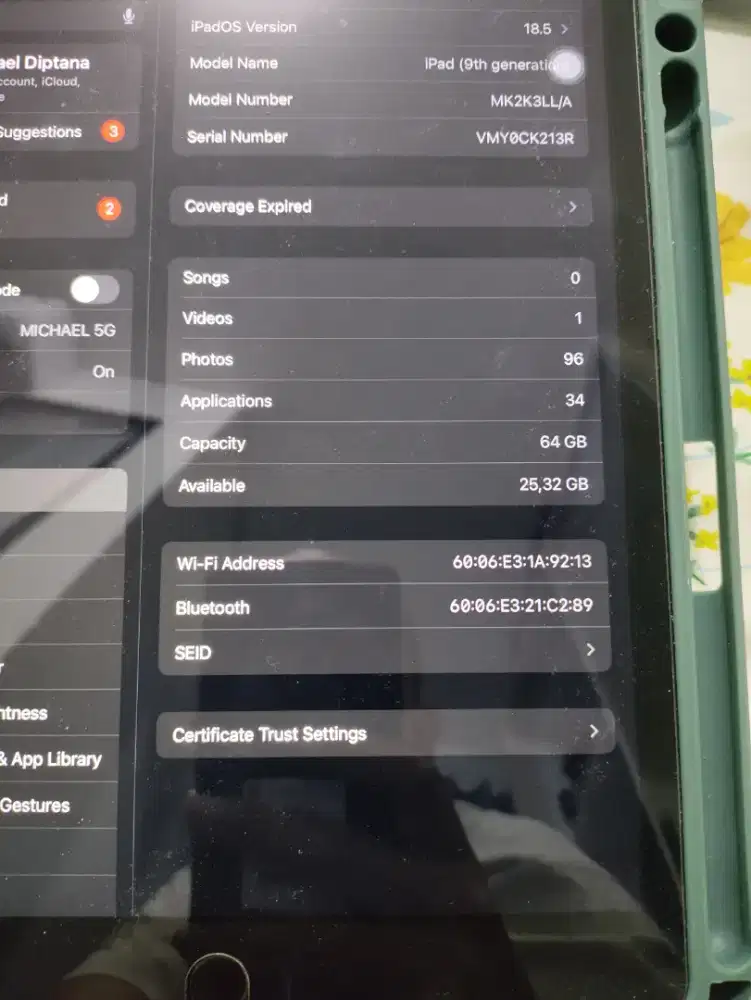 Jual iPad 9th gen 64 GB