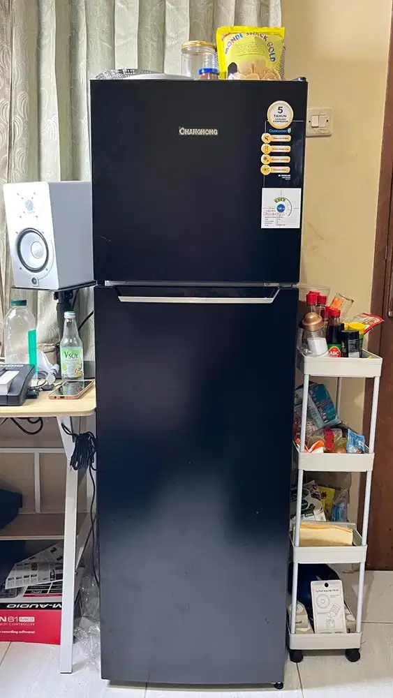 Kulkas Changhong 180 Liter 2 Pintu (Second like new)