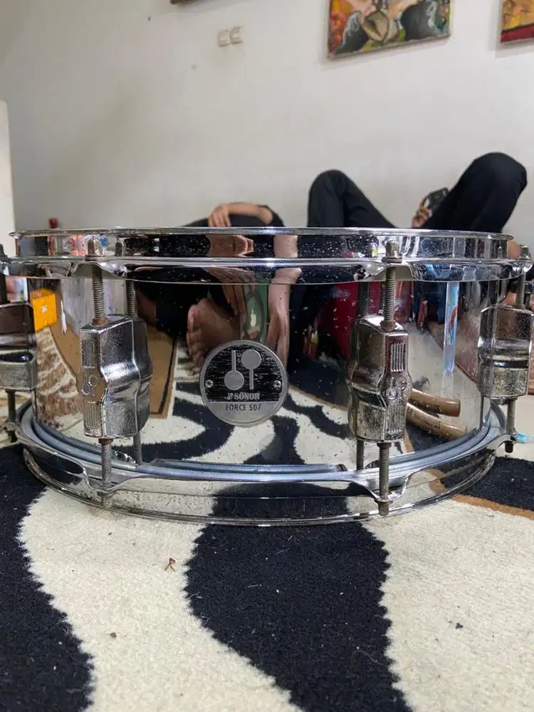 Snare sonor force 507 ukuran 14 x 5.5 siap pkai