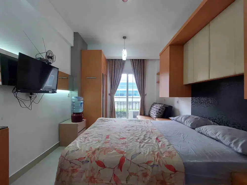 Disewakan Cepat Studio Tahunan Minimalis Bagus di Apartemen Sunter Park View