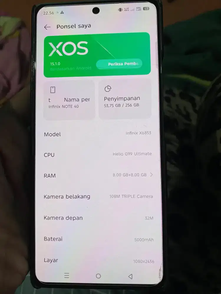 Edisi mw naik spek infinix note 40 mulusss