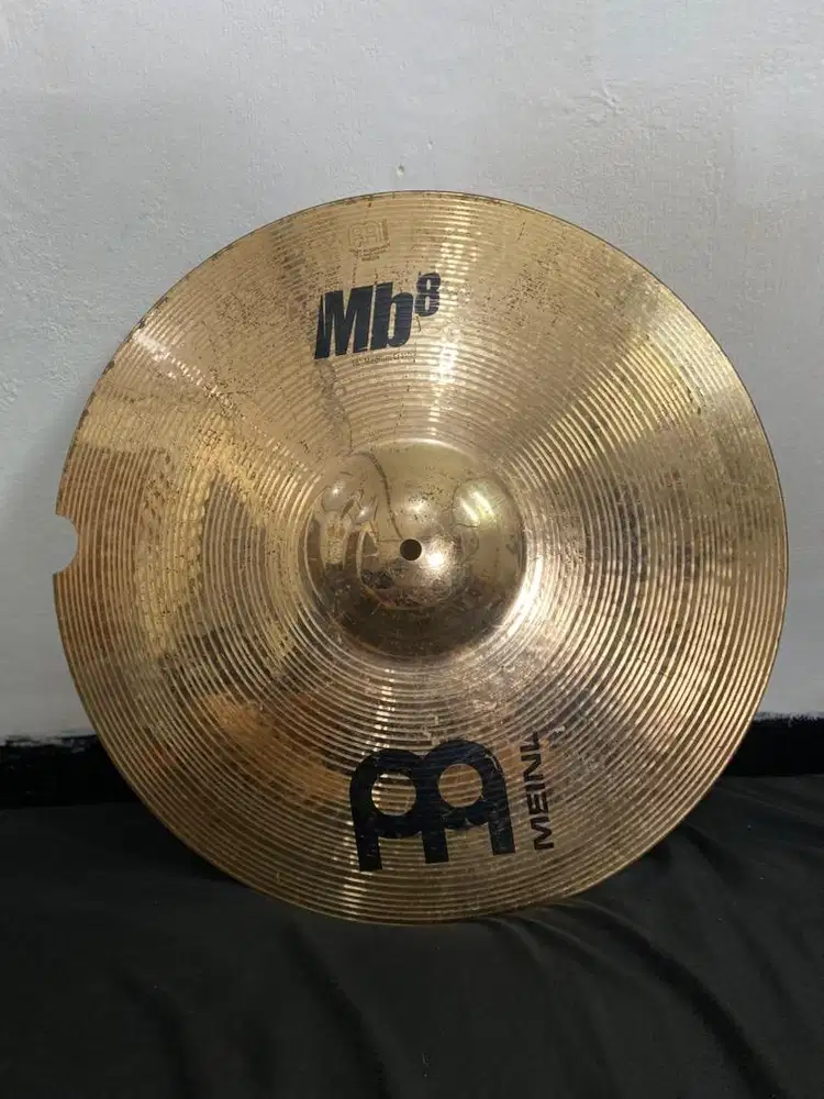 Cymbal crash meinl mb8 ukuran 18” coak atau di potong