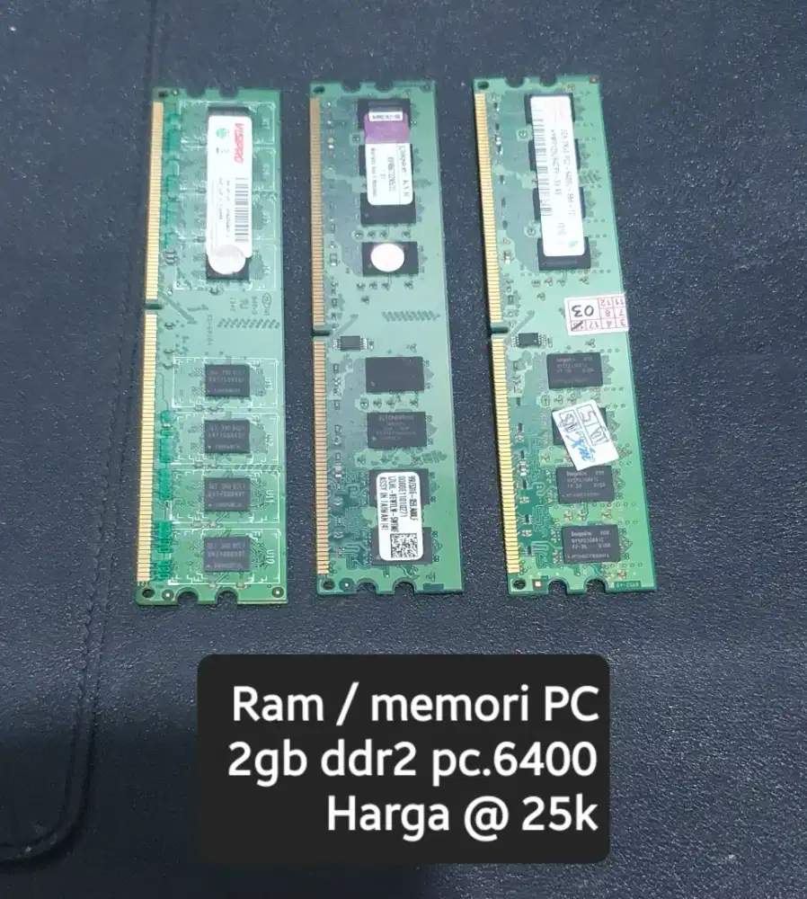 Ram komputer 2gb ddr2 pc.6400