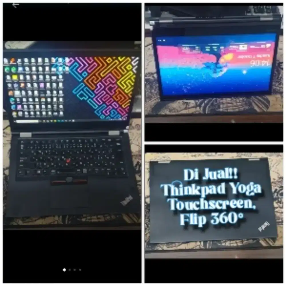 Jual Laptop Lenovo Thinkpad Yoga