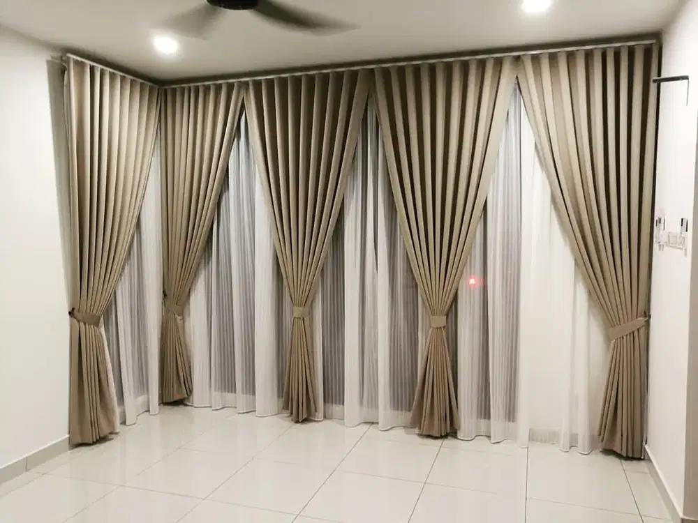 Supplier Tirai Gorden Jendela Gordyn Mewah Hordeng Terbaru Murah