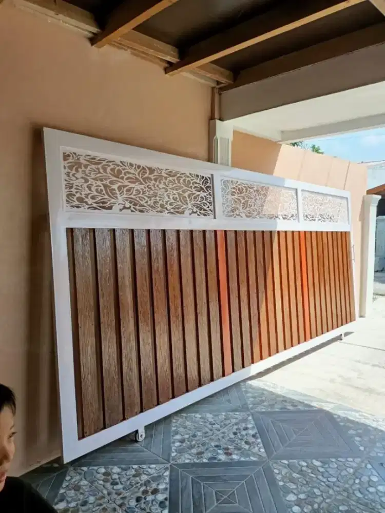desain pagar rumah minimalis modern terbaru