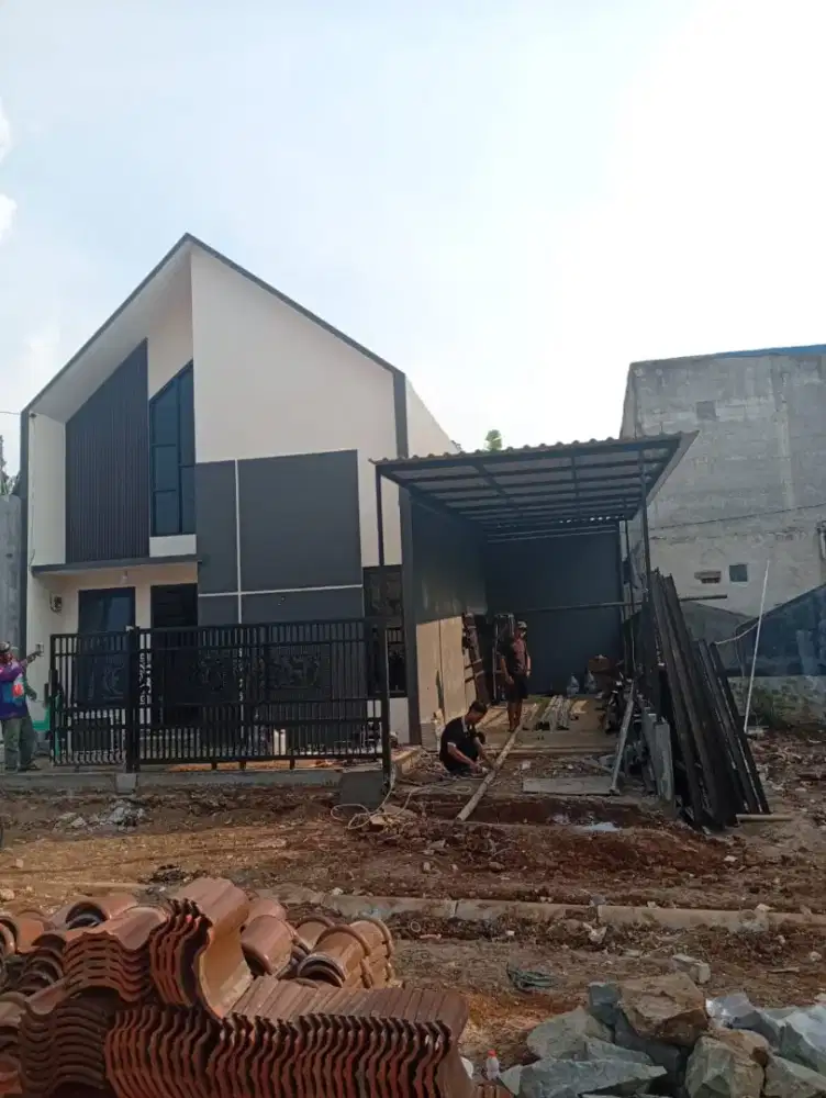 Rumah murah di depok nempel jalan raya utama