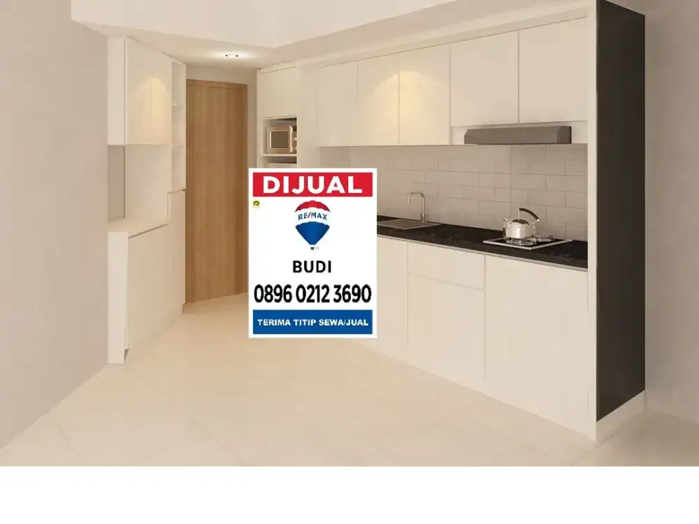 Dijual apartemen the mansion kemayoran tower capilano LB 62 m2 2 KT lantai 25