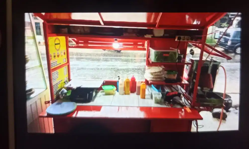 Dijual Gerobak kebab bekas