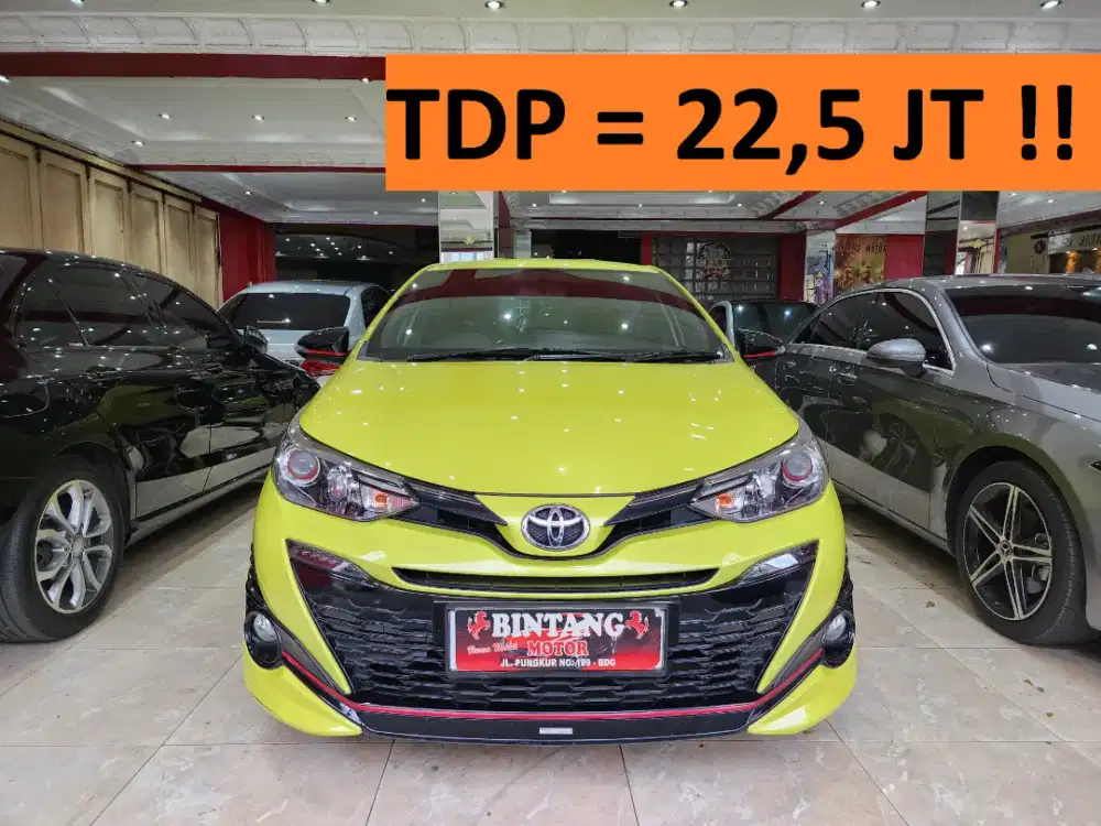 KM 9RB! YARIS TRD MT 2019 KUNING / MODEL THN 2020 (BINTANG MOTOR)