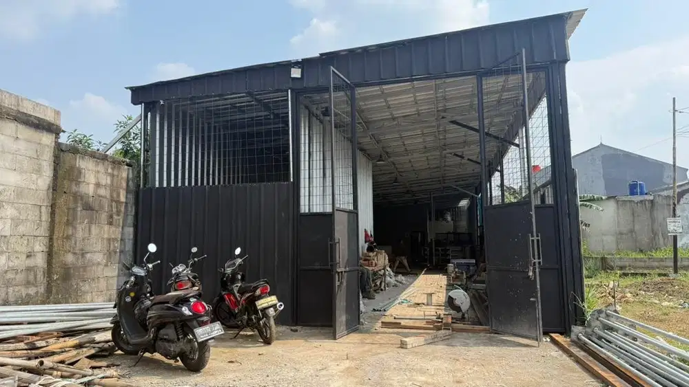 DIJUAL WORKSHOP SUDAH RAPI