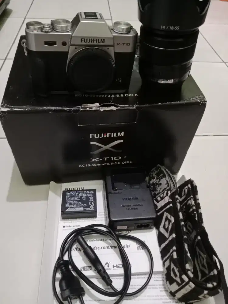 Fuji Xt10 kit 18 55 mm fulset