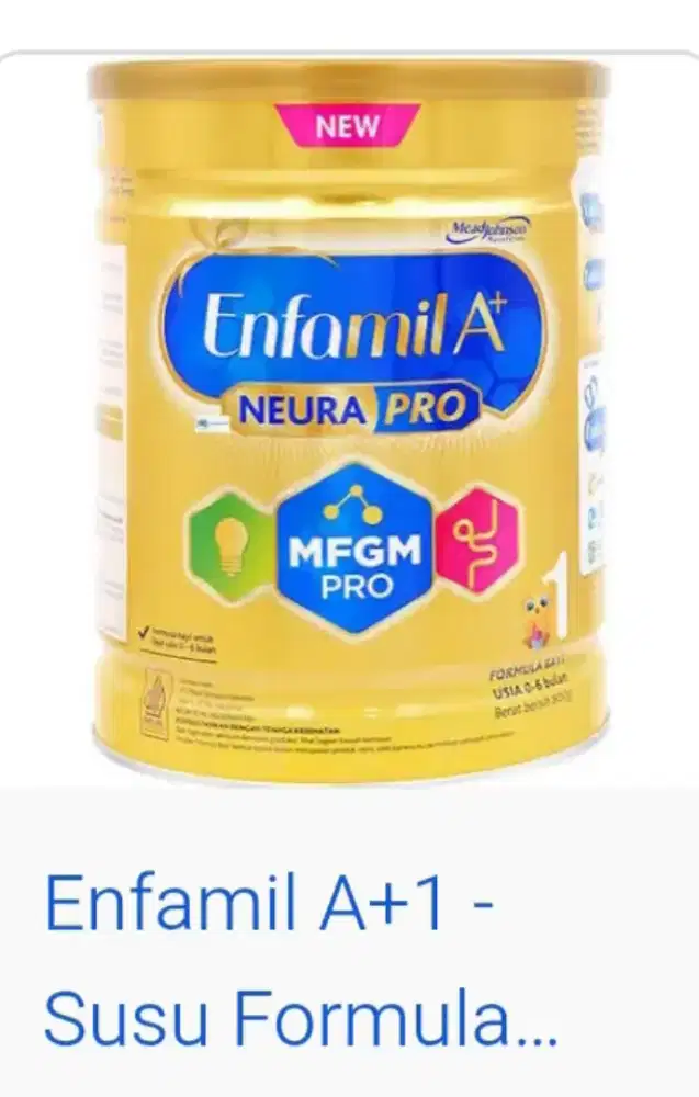 Enfamil A+ Tahap 1