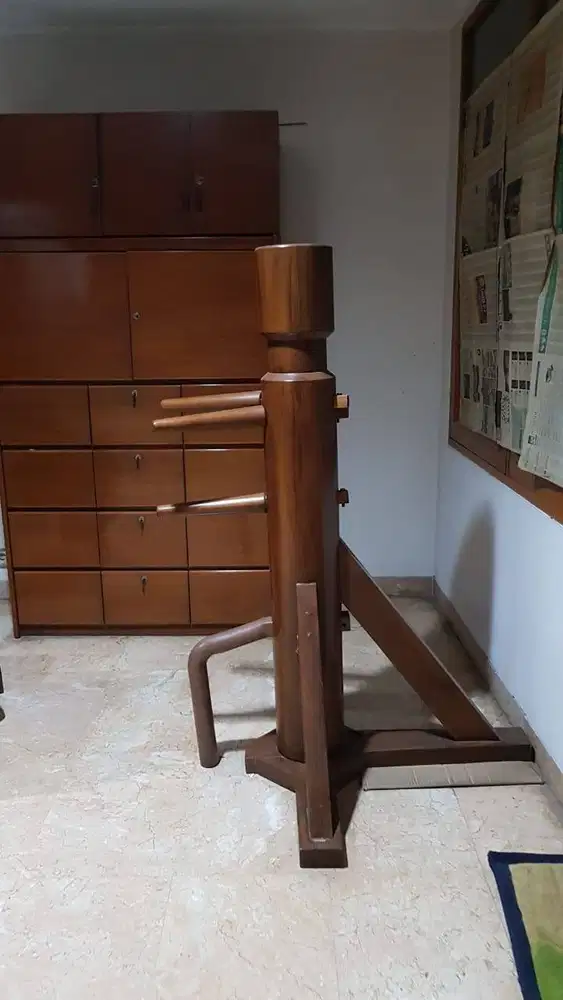 Mok Yong Wooden Dummy untuk Latihan Wing Chun – – Handmade Premium