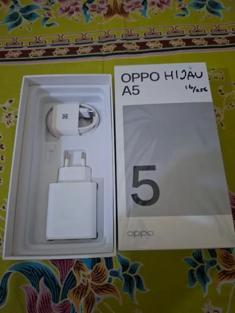 Charger Copotan baru Oppo A5 2025 Original