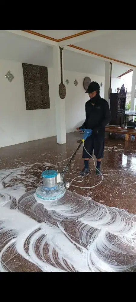 Jasa Poles Lantai Marmer Terrazzo Tegel Acian Betonn Granit DLL